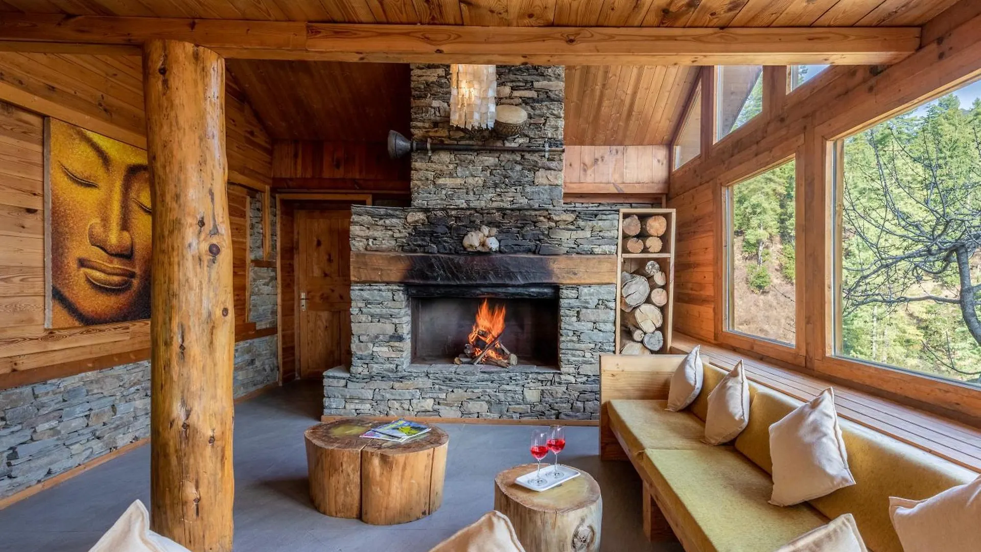 Elivaas 4 Bhk With Garden & Sauna - Skylounge Shimla Villa